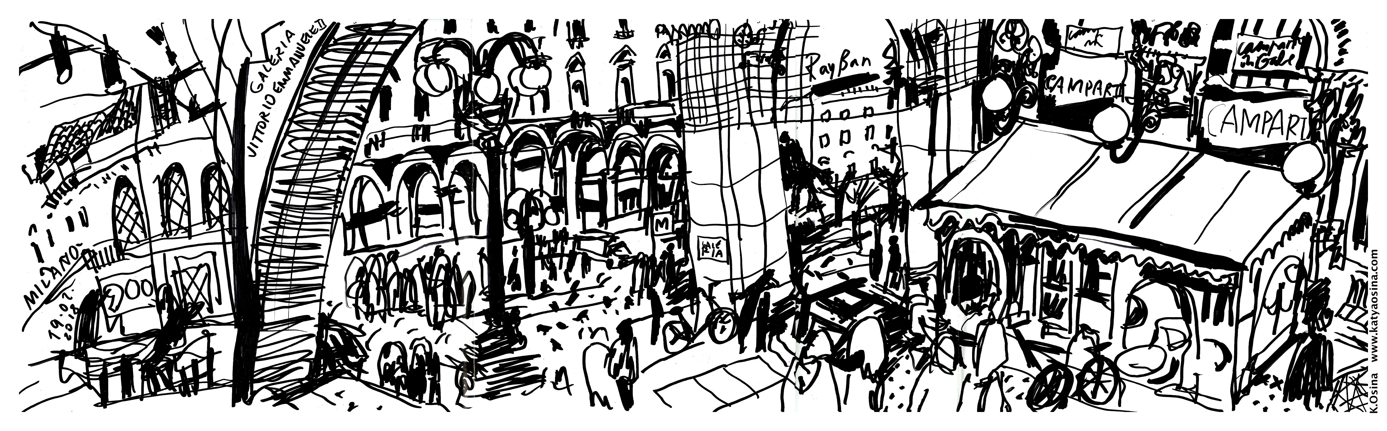 Блог Кати Осиной. Рисунки из путешествий. Мои итоги 2018 года: путешествие в рисунках по 15 городам