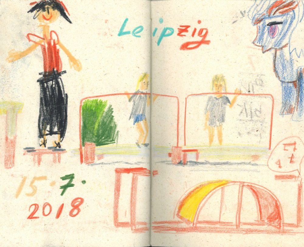 Блог Кати Осиной. Рисунки из путешествий. Долой перфекционизм: как вести дневник путешествий с детьми